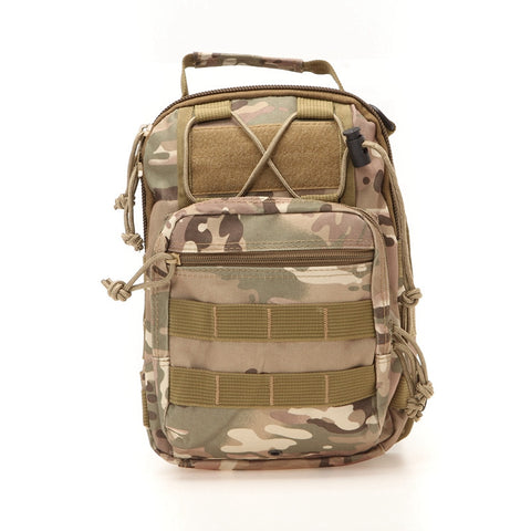 Tactical Shoulder Pack Brown Camo