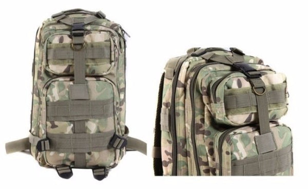 Tactical Pack Grey Camo