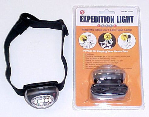 Hikers Hands Free 5 Led Headlight